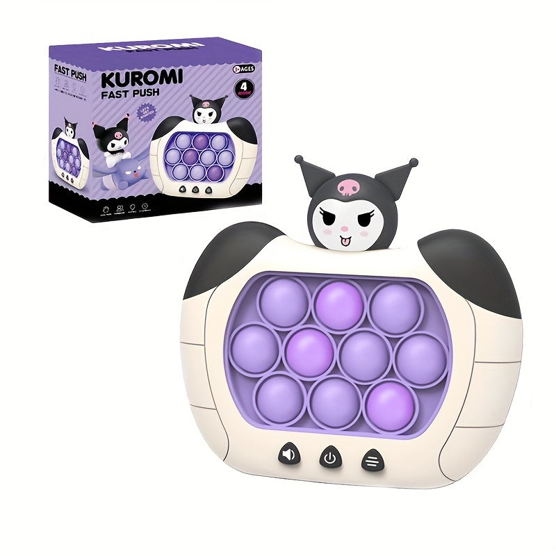 Sanrio Hello Kitty Speed Pushing Game For Kids Adult Pop Light Up It Game Fidget Toy Handheld Game