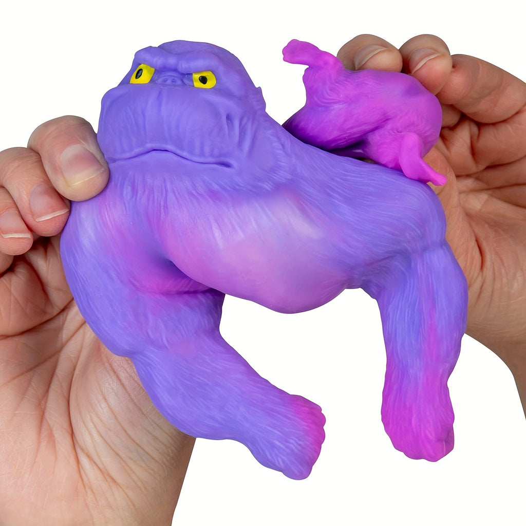 4 Pack Funkee Monkee Mega 4 Pack - Stretch, Squish, And Even Squeeze These Monkeys For Stress Relief - Original Sensory/Fidgets