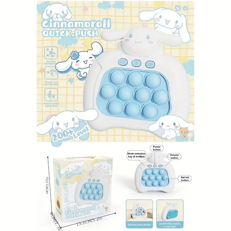 Sanrio Hello Kitty Speed Pushing Game For Kids Adult Pop Light Up It Game Fidget Toy Handheld Game